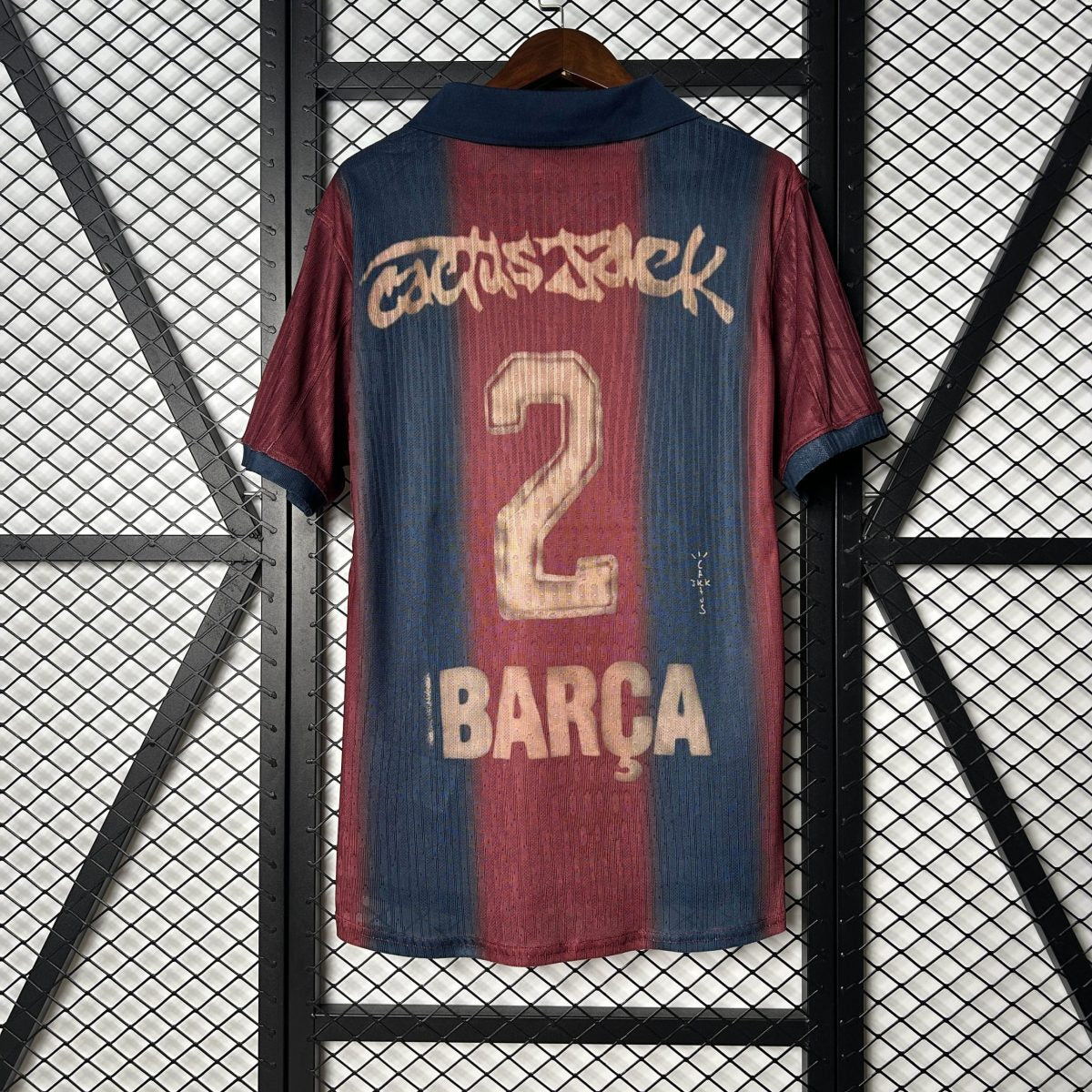 2025/2026 Barcelona Travis Scott Joint Edition Polo Shirt Football Shirt