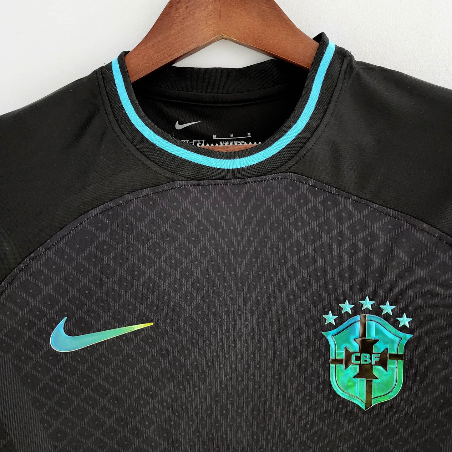 Black and Blue Brazil Jersey
