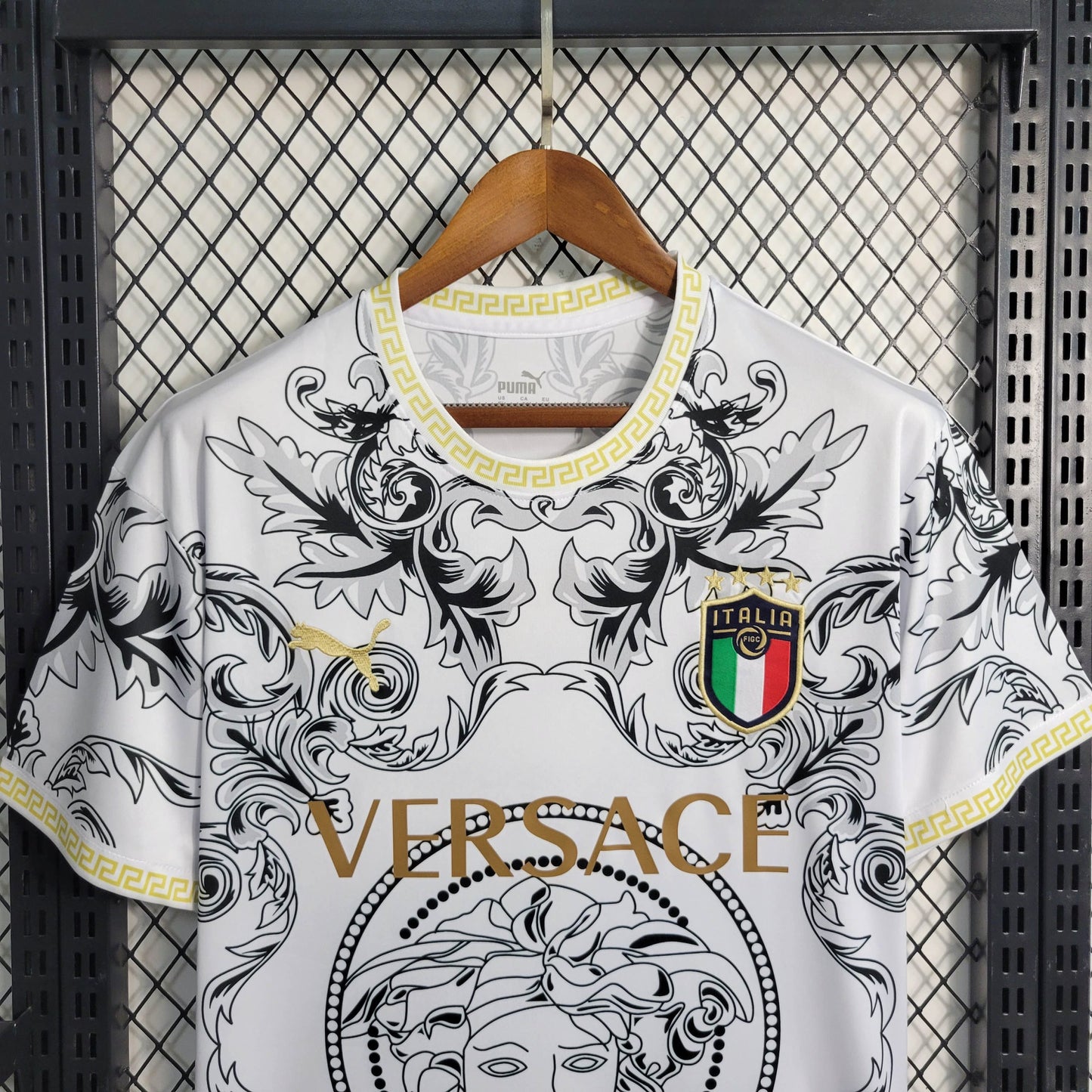 White Italy Versace Jersey