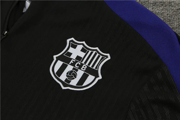 Barcelona Black Tracksuit