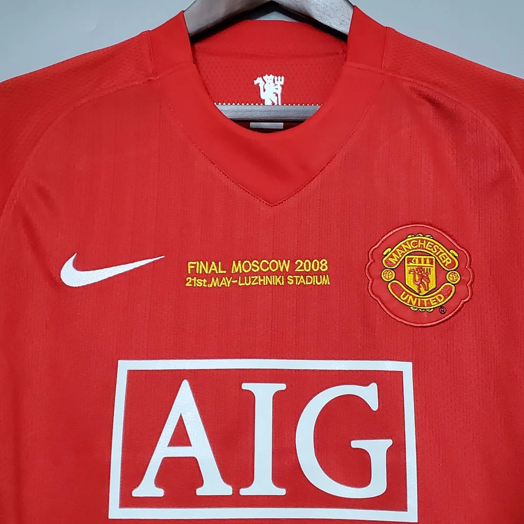 2007/08 Manchester United Home Kit
