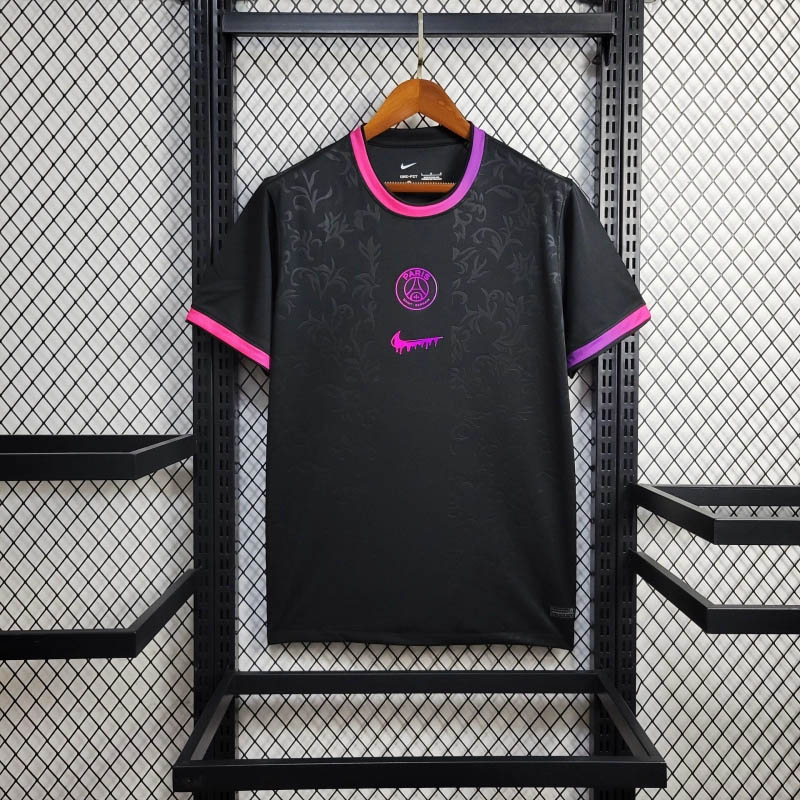 2024/2025 PSG Concept Black And Purple Football Shirt
