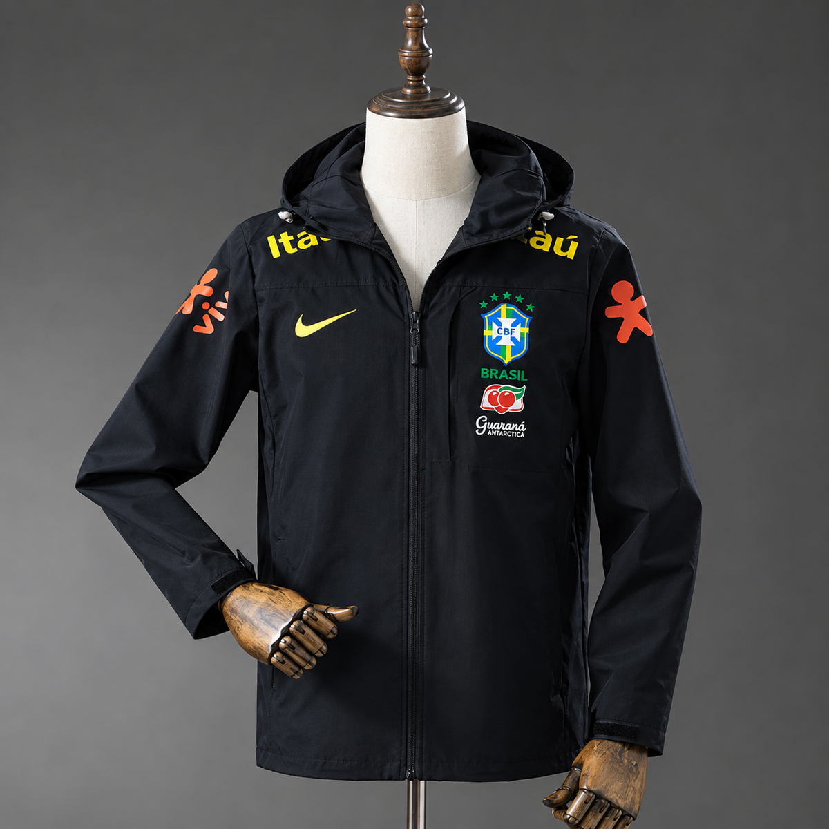 2025 Brazil Windbreaker Black