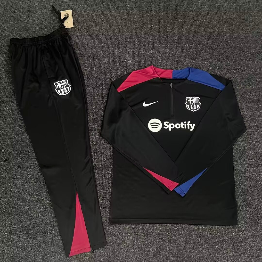 Barcelona Black Tracksuit