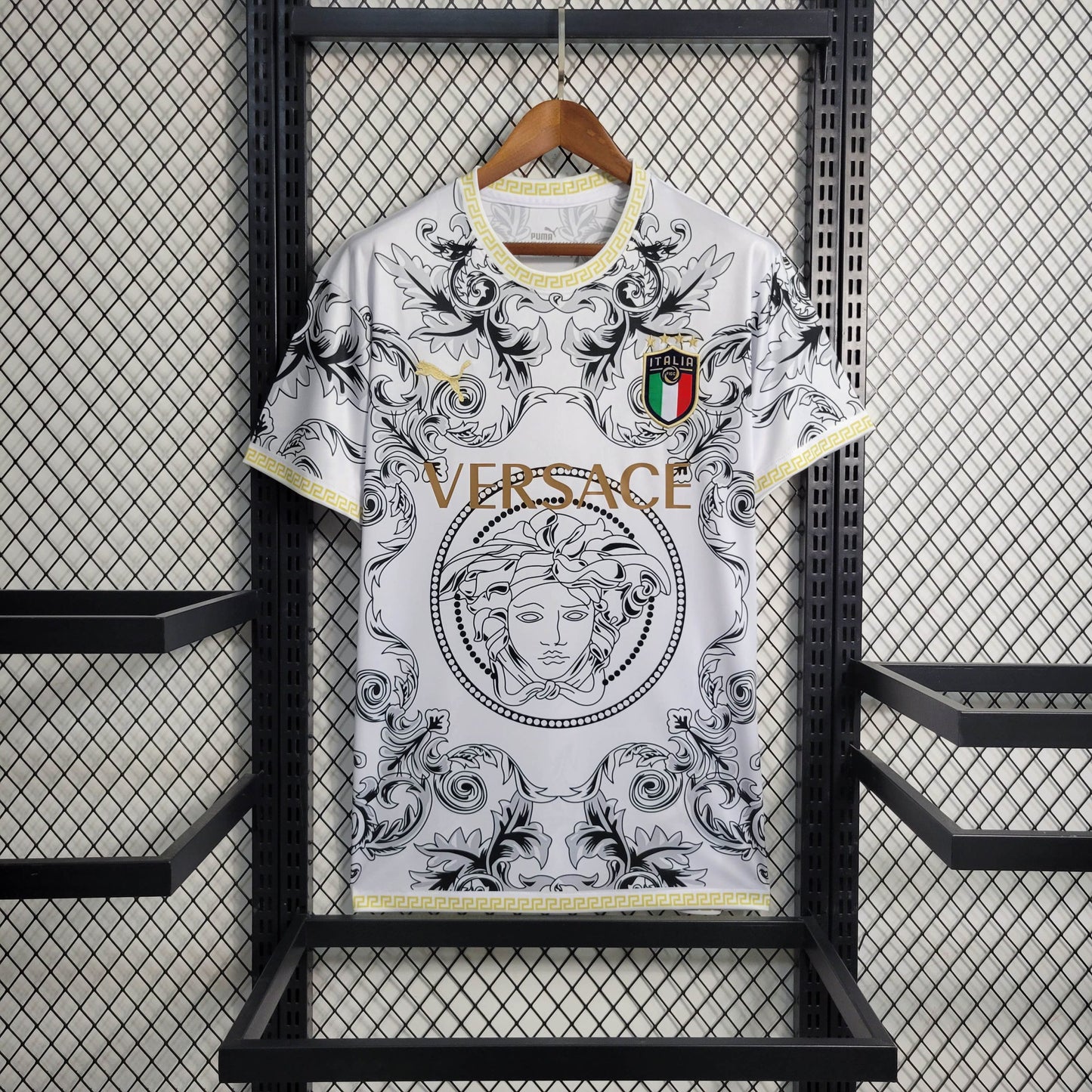 White Italy Versace Jersey
