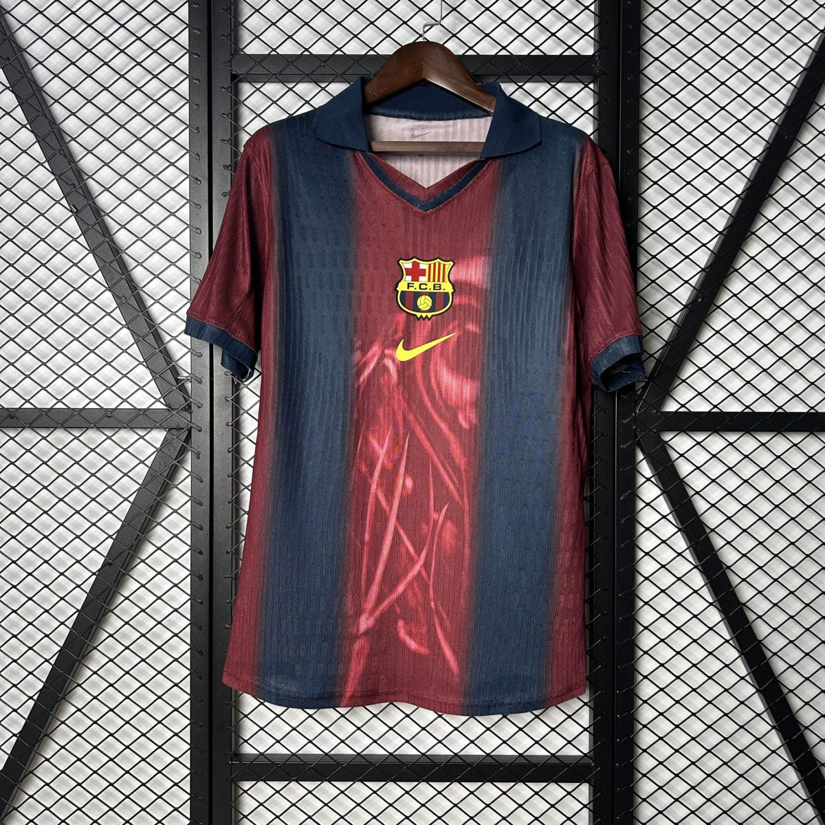 2025/2026 Barcelona Travis Scott Joint Edition Polo Shirt Football Shirt